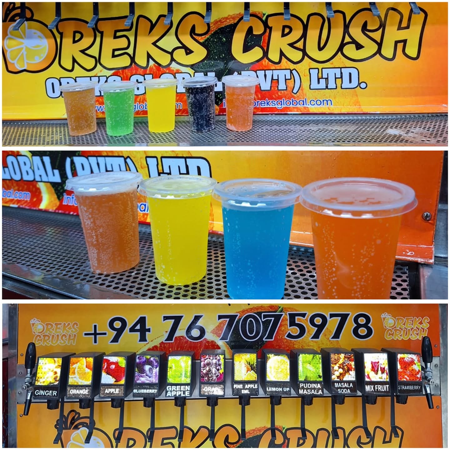 OREKS Crush flavour taps